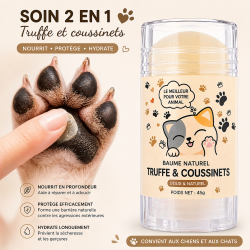 👉 Baume 2-en-1 pour Chien & Chat – Soin Truffe & Coussinets
