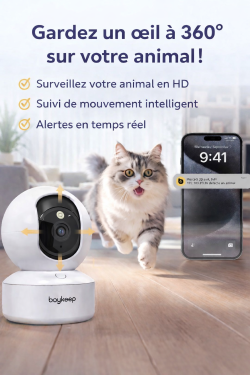 Vous manquez à votre animal ? Gardez un œil sur lui à distance