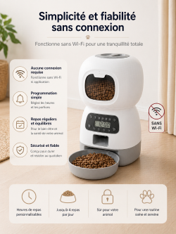 👉 Distributeur Automatique Connecté pour Chat – Contrôle à Distance via Application