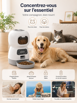👉 Distributeur Automatique Connecté pour Chat – Contrôle à Distance via Application