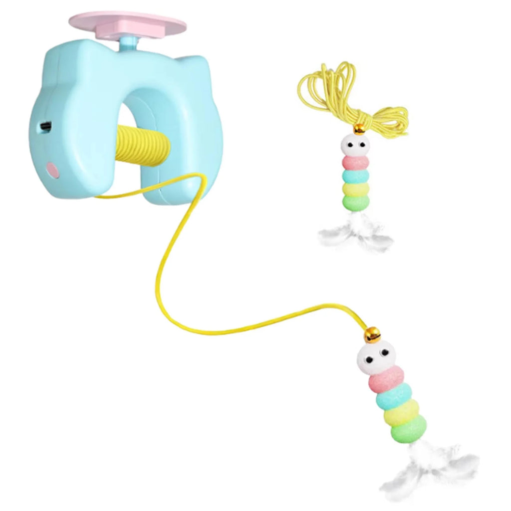 Jouet Interactif Suspendu pour Chat – Corde Automatique Rechargeable