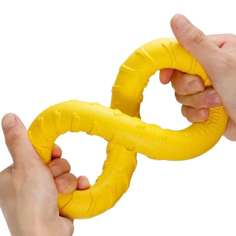 Anneau Frisbee pour Chien – Jouet Flottant Anti-Morsure & Entraînement