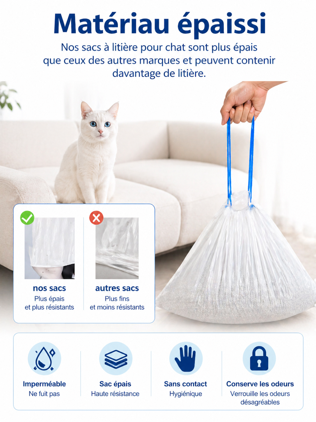 Litière Intelligente pour Chat – Suivi du Poids & Santé en Temps Réel
