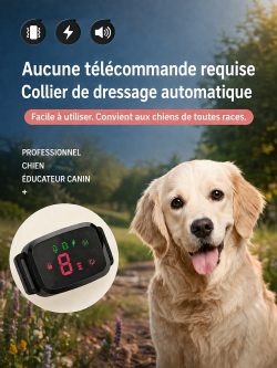 Collier de Dressage pour Chien – Éducation Facile & Contrôle Intelligent